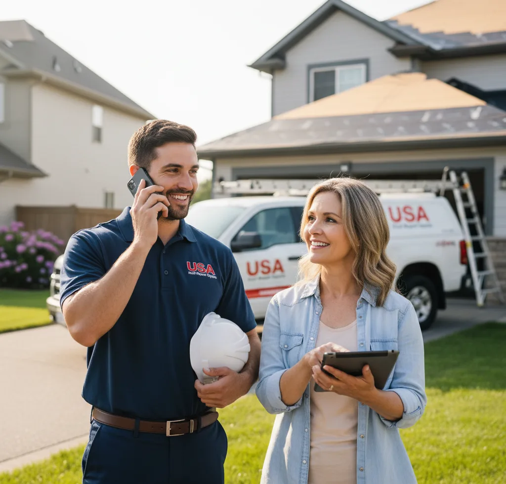 USA Roof Repair Experts customer support in Cahokia Heights